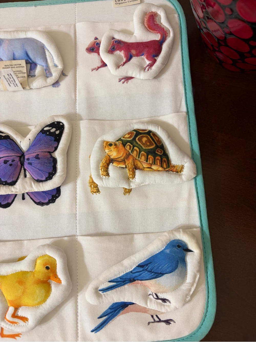 Lovevery Quilter Critter Animal Matching Toy - Picture 14 of 16